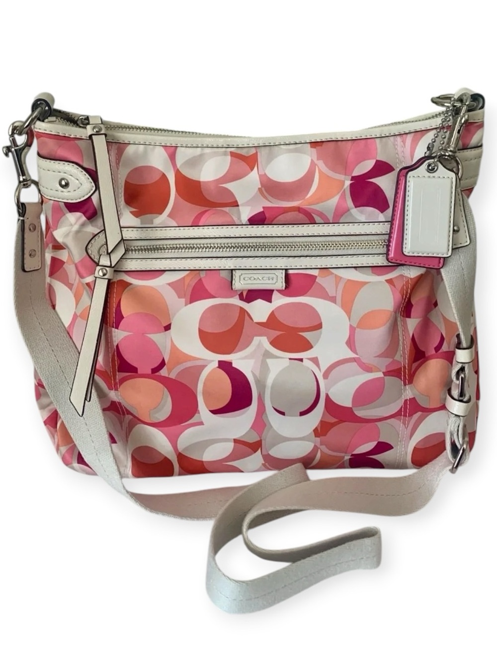 Coach 2013 Daisy Kaleidoscope Emma Convertible Hobo Shoulder Bag NWOT